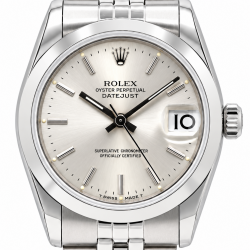 Rolex Datejust 31MM 78240 Stainless Steel Silver Dial Watch
